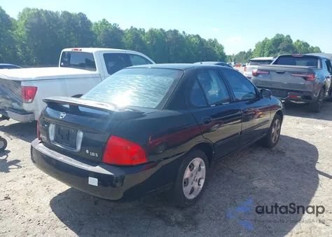 2005 Nissan Sentra 1.8S z USA, uszkodzony, nr VIN 3N1CB51DX5L489543